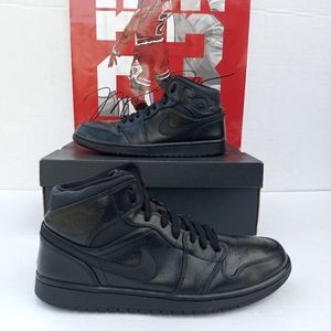 Air Jordan 1 Mid "Black"